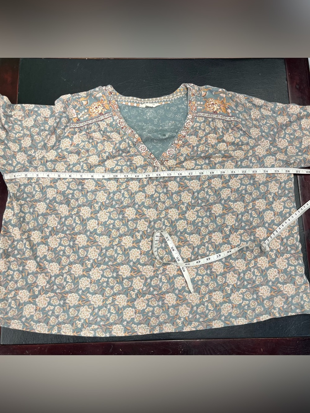 Lucky Brand blouse size 1X - Picture 7 of 8